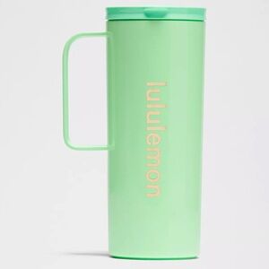 NWT Lululemon Insulated Mug 12oz Citra Lime